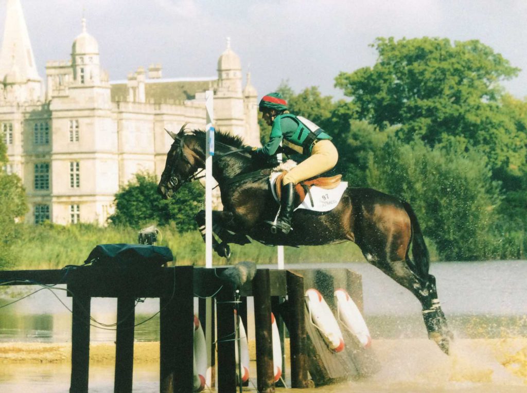 Marie Ryan with Penny Royal III at Burghley